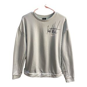 Nike light green/blue Crewneck Sweater